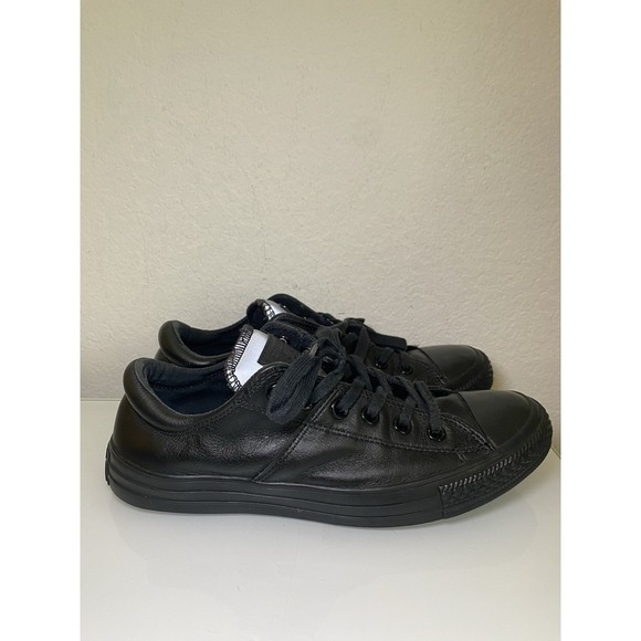 Chuck Taylor All Star Madison Reflective Converse Shoes9.5 Leather Black 553424C - Picture 8 of 16